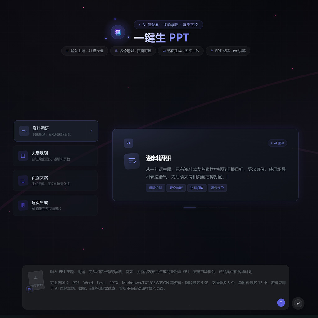 AI一键PPT案例